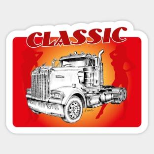 Kenworth truck design Sticker